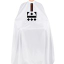 Ver imagem 1 de Capa de Corte Pro Barber 2.10 Metros Embaixador Branca