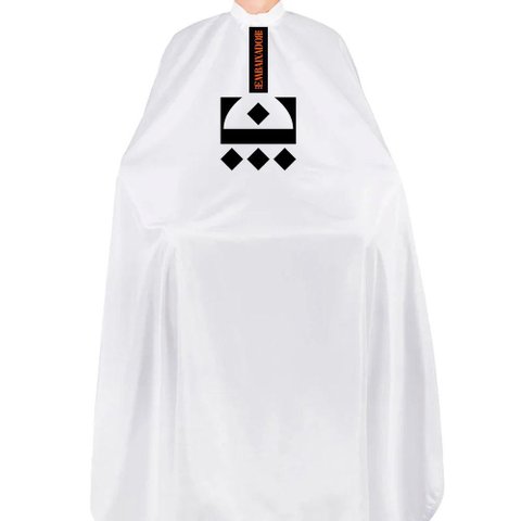 Capa de Corte Pro Barber 2.10 Metros Embaixador Branca