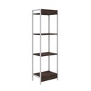 Ver imagem 6 de Estante de Livros Industrial 45CMX146CM Multiuso 4 Prateleiras Active Yescasa Marrom