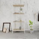 Ver imagem 1 de Estante para Livros Industrial Aço Multiuso 4 Prateleiras 146cmx60cm Active Yescasa