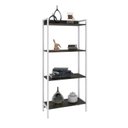 Ver imagem 2 de Estante de Livros Industrial 60CMX146CM Multiuso 4 Prateleiras Active Yescasa Marrom