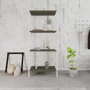 Ver imagem 1 de Estante para Livros Industrial Aço Multiuso 4 Prateleiras 146cmx60cm Active Yescasa