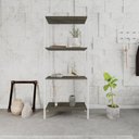 Ver imagem 1 de Estante de Livros Industrial 60CMX146CM Multiuso 4 Prateleiras Active Yescasa Marrom