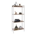 Ver imagem 2 de Estante de Livros Industrial 60CMX146CM Multiuso 4 Prateleiras Active Yescasa Marrom