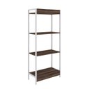 Ver imagem 6 de Estante de Livros Industrial 60CMX146CM Multiuso 4 Prateleiras Active Yescasa Marrom