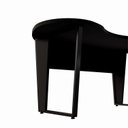 Ver imagem 5 de Mesa Escrivaninha Orgânica Linear 173cm x 94cm Pés Metal para Escritório Home Office F5 Corporate Preto