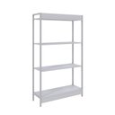 Ver imagem 6 de Estante para Livros Industrial Aço Multiuso 4 Prateleiras 146cmx80cm Active Yescasa