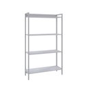 Ver imagem 3 de Estante para Livros Industrial Aço Multiuso 4 Prateleiras 146cmx80cm Active Yescasa