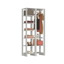 Ver imagem 1 de Estante Closet Yes 80cm com 9 Prateleiras - Branco