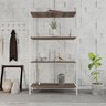 Estante para Livros Industrial Aço Multiuso 4 Prateleiras 146cmx80cm Active Yescasa - 1