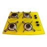 Cooktop Lines 4 Bocas Safanelli Amarelo Bivolt - 4