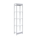 Ver imagem 6 de Estante de Livros Industrial 45CMX187CM Multiuso 5 Prateleiras Active Yescasa Branco/Chess