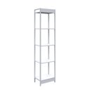 Ver imagem 6 de Estante para Livros Industrial Aço Multiuso 5 Prateleiras 187cmx45cm Active Yescasa