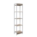 Ver imagem 6 de Estante de Livros Industrial 45CMX187CM Multiuso 5 Prateleiras Active Yescasa Marrom