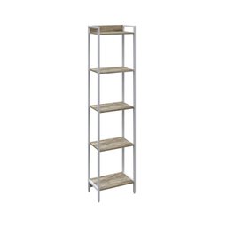 Estante para Livros Industrial Aço Multiuso 5 Prateleiras 187cmx45cm Active Yescasa - 3