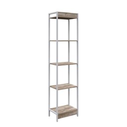 Estante para Livros Industrial Aço Multiuso 5 Prateleiras 187cmx45cm Active Yescasa - 6