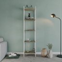 Ver imagem 1 de Estante de Livros Industrial 45CMX187CM Multiuso 5 Prateleiras Active Yescasa Marrom