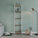 Ver imagem 1 de Estante para Livros Industrial Aço Multiuso 5 Prateleiras 187cmx45cm Active Yescasa