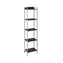 Ver imagem 3 de Estante de Livros Industrial 45CMX187CM Multiuso 5 Prateleiras Active Yescasa Marrom