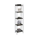 Ver imagem 2 de Estante de Livros Industrial 45CMX187CM Multiuso 5 Prateleiras Active Yescasa Marrom