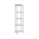 Ver imagem 3 de Estante de Livros Industrial 45CMX187CM Multiuso 5 Prateleiras Active Yescasa Branco/Snow