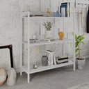 Ver imagem 7 de Estante de Livros Industrial 80CMX104CM 3 Prateleiras Active Yescasa Branco/Chess