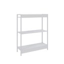 Ver imagem 6 de Estante de Livros Industrial 80CMX104CM 3 Prateleiras Active Yescasa Branco/Chess