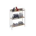 Ver imagem 2 de Estante de Livros Industrial 80CMX104CM 3 Prateleiras Active Yescasa Marrom