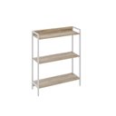 Ver imagem 3 de Estante de Livros Industrial 80CMX104CM 3 Prateleiras Active Yescasa Marrom