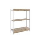 Ver imagem 6 de Estante de Livros Industrial 80CMX104CM 3 Prateleiras Active Yescasa Marrom