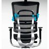 Cadeira Ergonômica Presidente Tecido Mash Estrutura Alumínio com Suporte de Pernas - Ergohaus - 6