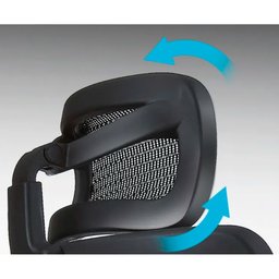 Cadeira Ergonômica Presidente Tecido Mash Estrutura Alumínio com Suporte de Pernas - Ergohaus - 8