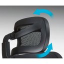 Ver mais imagens de Cadeira Ergonômica Presidente Tecido Mash Estrutura Alumínio com Suporte de Pernas - Ergohaus