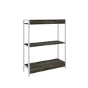 Ver imagem 6 de Estante de Livros Industrial 80CMX104CM 3 Prateleiras Active Yescasa Marrom