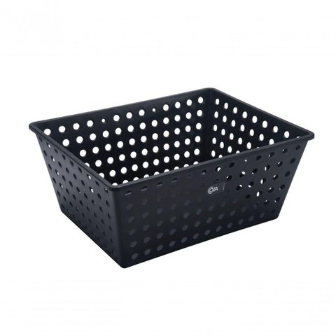 Cesta One Maxi 39 X 30 X 16,8 Cm Preto Coza