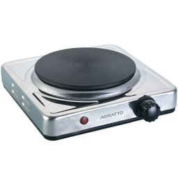 Fogão Fogareiro Elétrico Portátil 1 Boca 1000W de Mesa Camping Temperatura Regulável Agratto Fma - 1