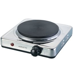 Fogão Fogareiro Elétrico Portátil 1 Boca 1000W de Mesa Camping Temperatura Regulável Agratto Fma - 3