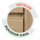 Ver imagem 7 de Cômoda 4 Gavetas em MDP 89x92cm Carla Branco