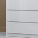 Ver imagem 6 de Cômoda 4 Gavetas em MDP 89x92cm Carla Branco