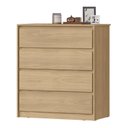 Ver imagem 3 de Cômoda 4 Gavetas em Mdp 89x92cm Carla