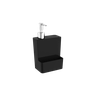 Dispenser para Detergente Coza New Glass 600 Ml Preto - 1