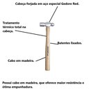 Ver imagem 2 de Martelo Bola 500g Gedore Red