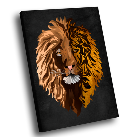 Quadro Gold Face -- BR ARTES Grande 118x78