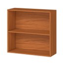 Ver imagem 2 de Armário Aéreo 70 Cm 2 Portas 100% Mdf Luna Cinamomo/branco