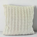 Ver imagem 1 de Capa de Almofada Decorativa 45x45 Tricot Bege