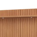 Ver imagem 3 de Painel Ripado para Tv 65 Pol com Led 2 Gavetas 223cm Baraka D03 Freijó Off White - Lyam Decor