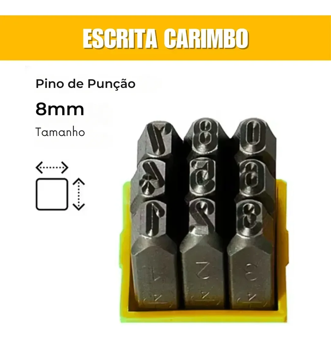 Ver imagem 6 de Algarismo Marcador de Punção Snel Ferramentas Tamanho: 8mm