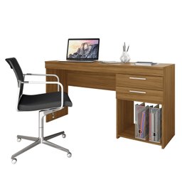Escrivaninha para Escritório 2 Gavetas Office - 2