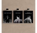 Ver imagem 2 de Kit 3 Quadro Cr7 Motivação Cristiano Ronaldo Mdf Tratado 40x28cm
