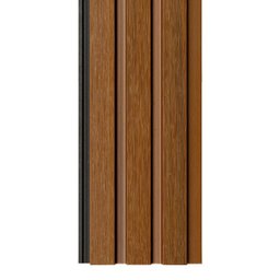 Painel Ripado para Área Externa Teca em Placas Wpc 290cm X 20cm Rm Decor - 2